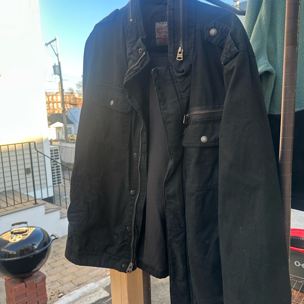 Men's Black Jacket Levis